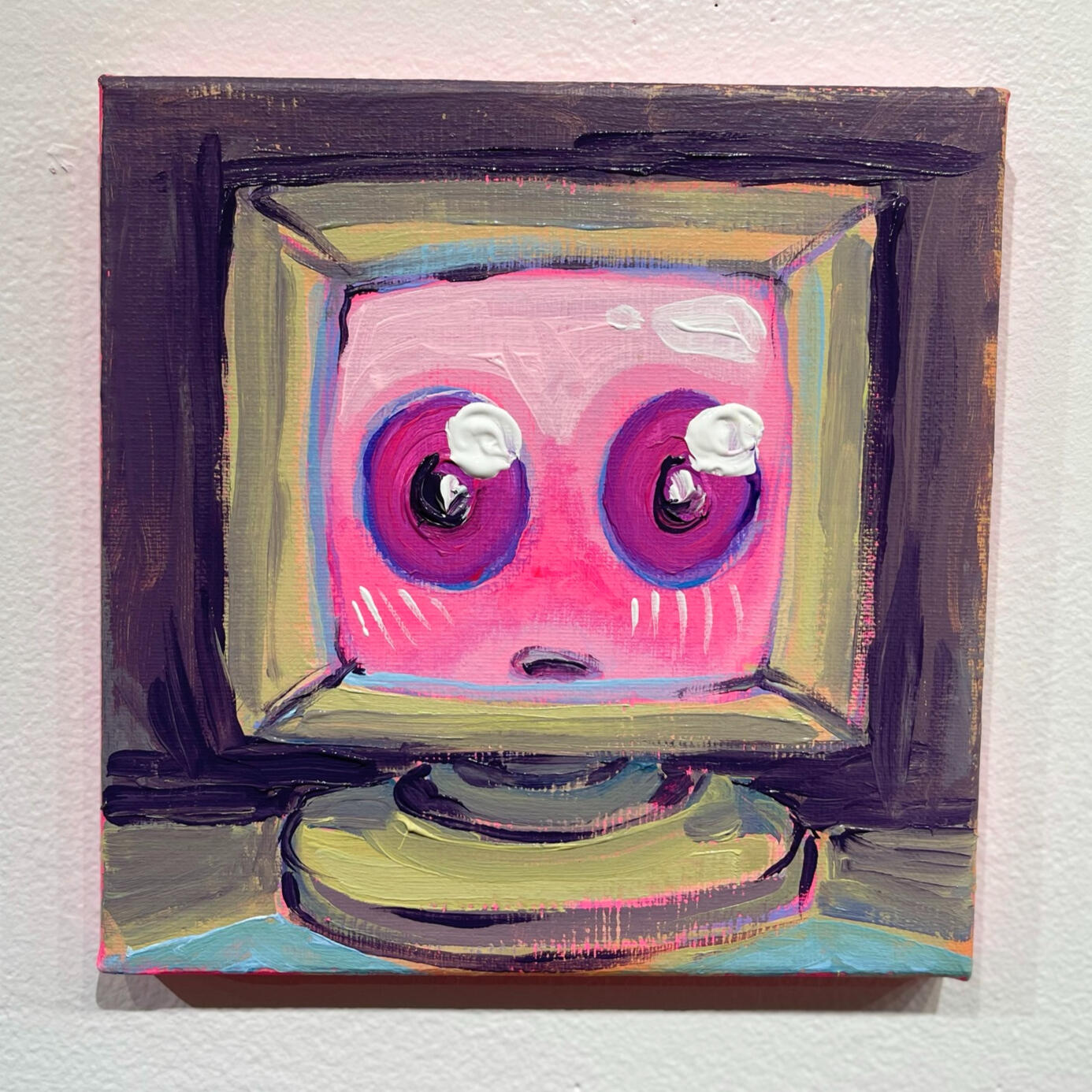 Cringe Compilation III, 2021, acrylic on canvas