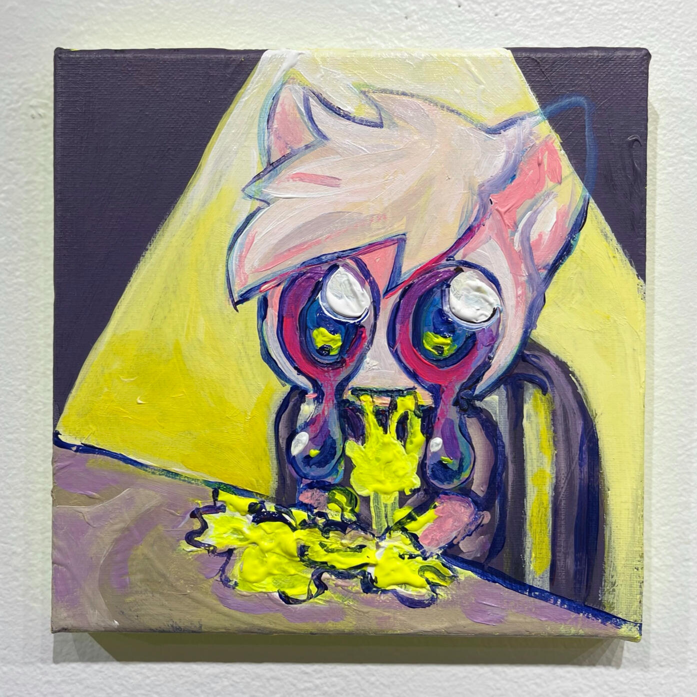 Cringe Compilation II, 2021, acrylic on canvas