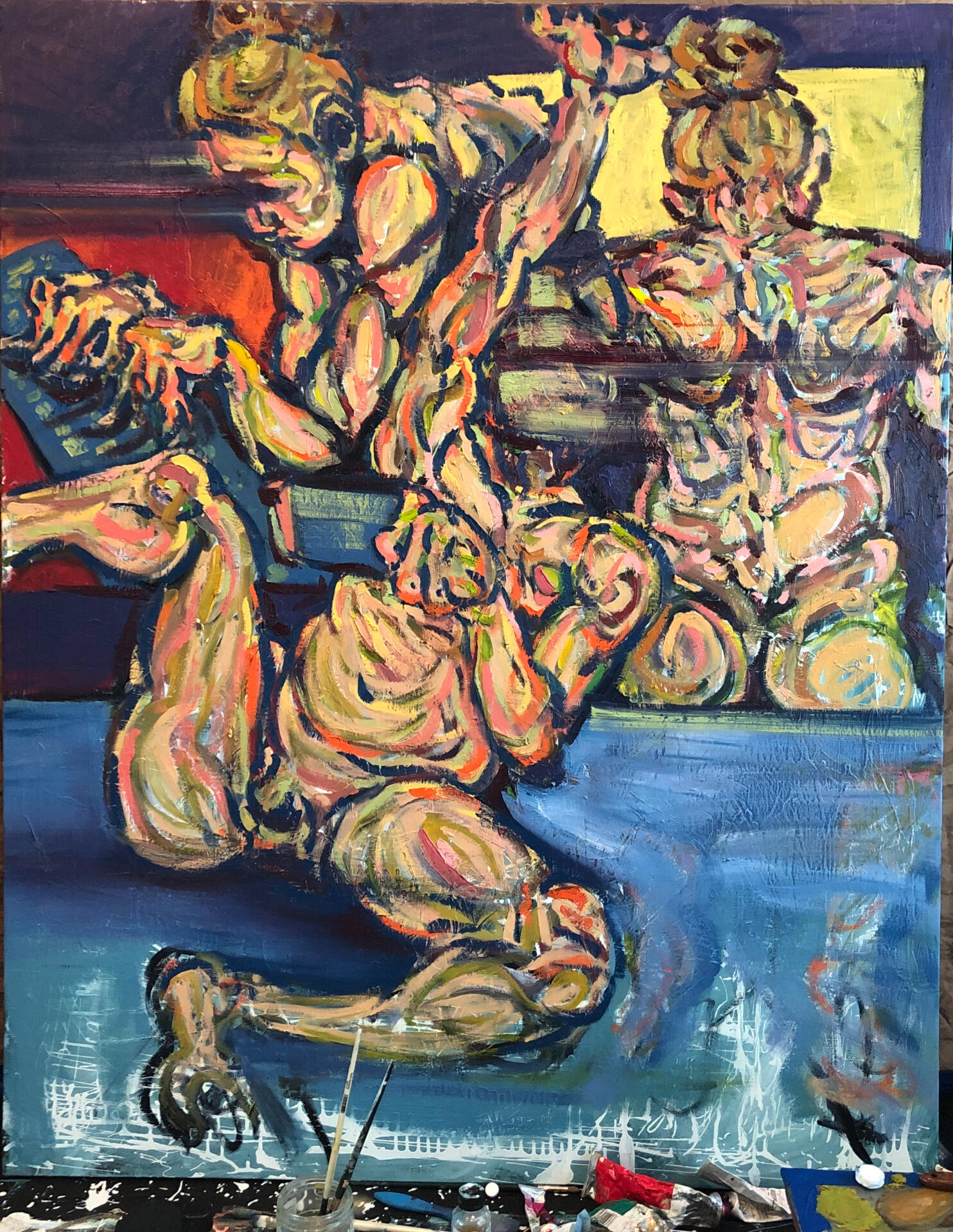 Quarantine Painting, 2020, oil on canvas