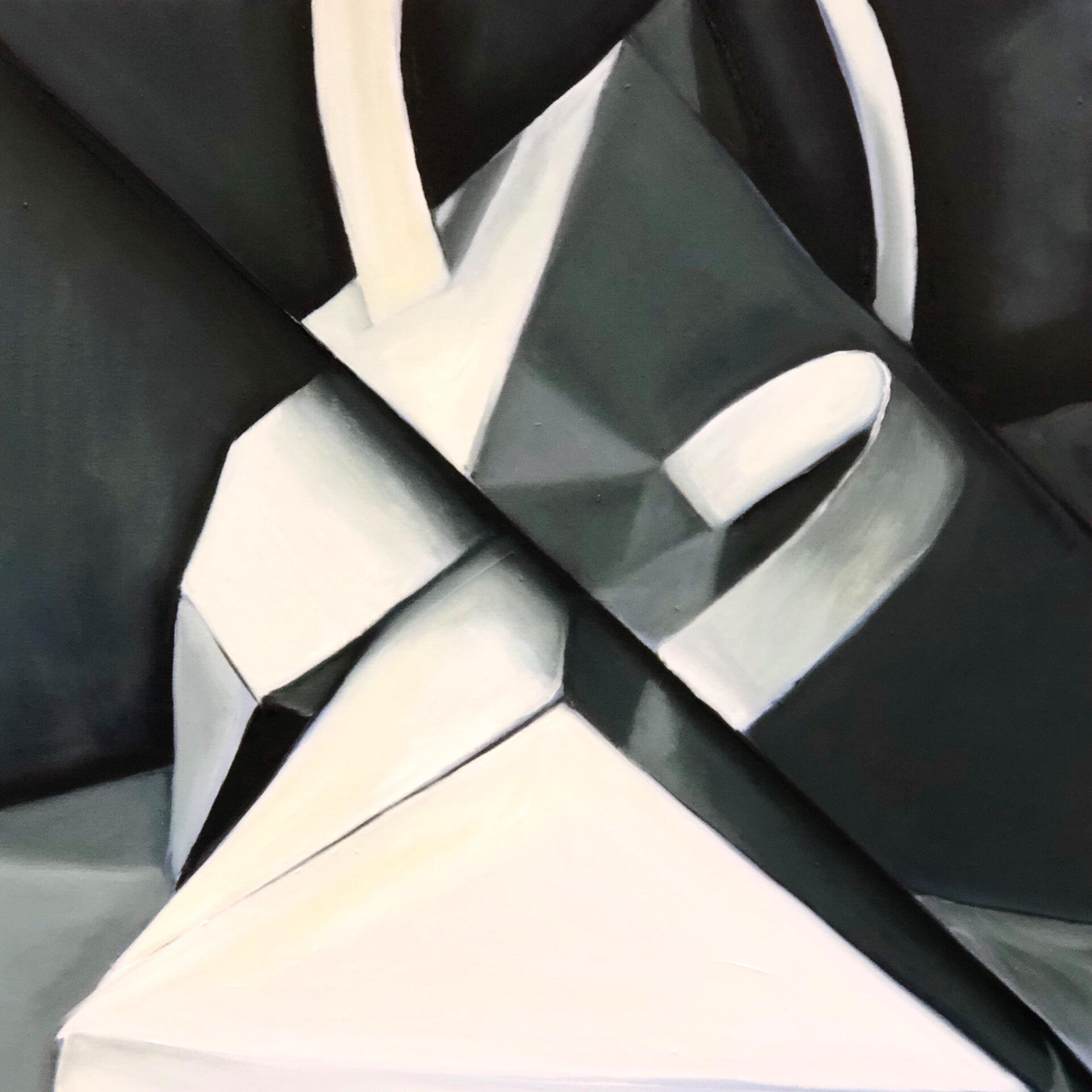 Divisive, 2019, oil on canvas